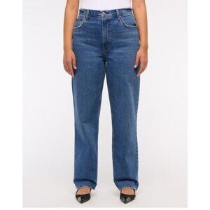 Abercrombie & Fitch Jeans Size 32 Short Ultra High Rise 90s Straight Denim 14P